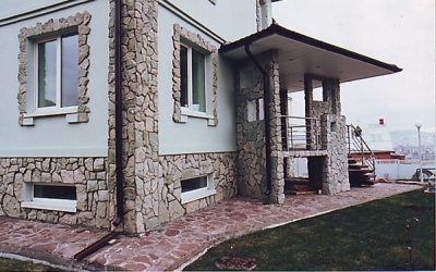 укладка исскуственного камня