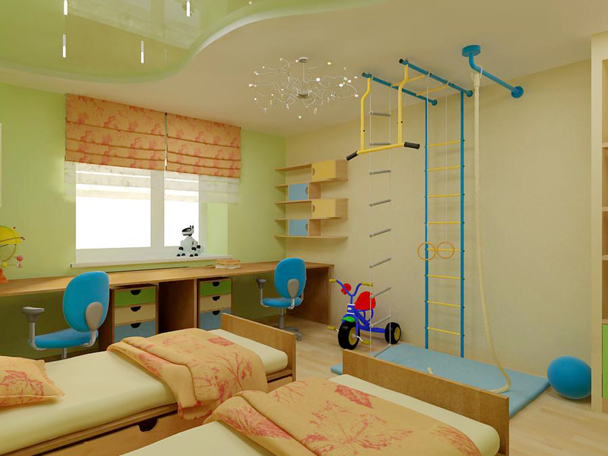 варианты ремонта детской комнаты